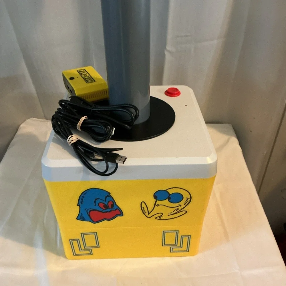 Arcade1Up Pac-Man Giant Joystick w/10 Game HDMI Console Tested - Picture 8 of 15